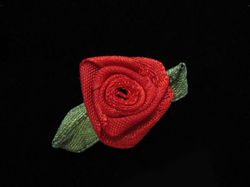  021 F пришивной элемент (упаковка 100 штук) красный  ТриКатушки