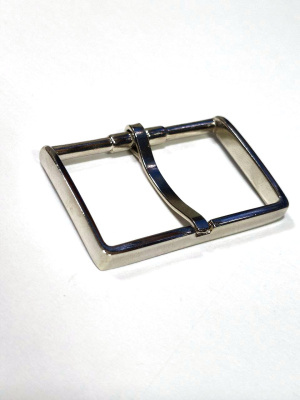  Пряжка ременная металлическая 40мм цвет Никель "AP"(уп.30/180 шт)  ТриКатушки