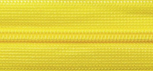  Молния потайная Т3 50см №110 желт ( уп.100 шт.)  ТриКатушки