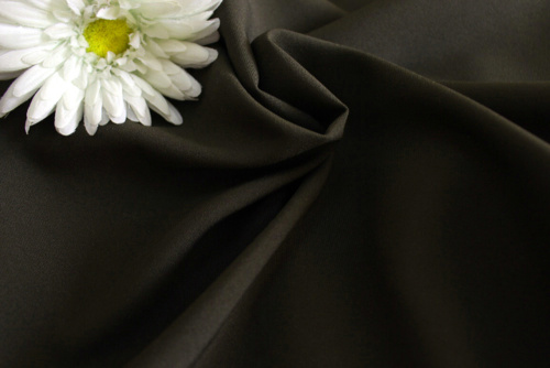  Ткань Габардин стрейч арт.1000 ,ш.150см., 270 гр/мп., №625 цв. темный хаки  ТриКатушки