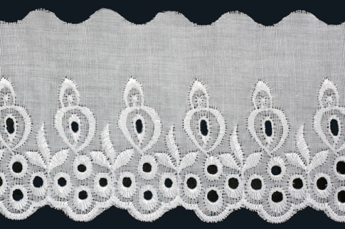  3022 цв.белый Шитье 3" 75мм (упаковка 15 ярдов = 13,7 метра)  ТриКатушки