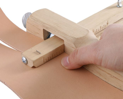  Ремнерез для кожи ручной деревянный ProKnopka малый   ТриКатушки