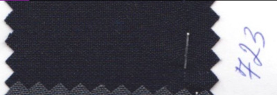 Ткань Габардин стрейч арт.1000 ,ш.150см., 270 гр/мп., №723 цвет черно-синий 