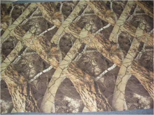  Ткань Т/С ТВИЛ 210-220г/м2 ОХОТА ш.150+-2 см. 65ПЭ/35ХЛ ВО C98 Коричневый бурелом  ТриКатушки