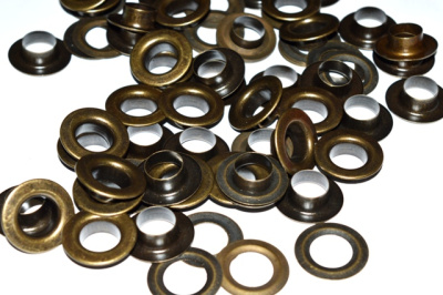  Люверсы №28 13 мм сталь цв. Антик (уп. 1000шт) NEW STAR  ТриКатушки