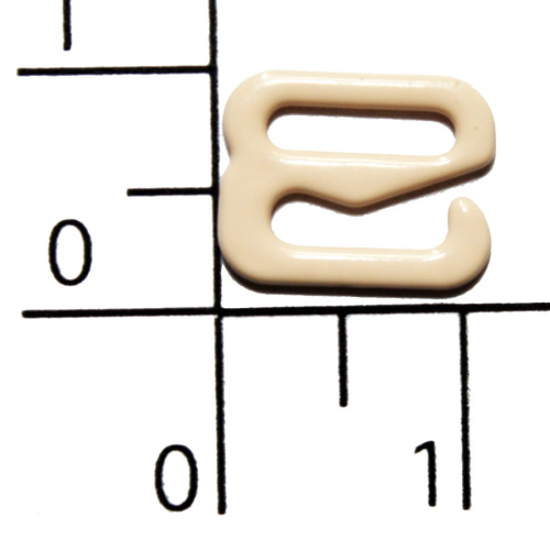  809В бежевый Крючок металл крашенный ширина=08мм (упаковка 1000 штук)  ТриКатушки