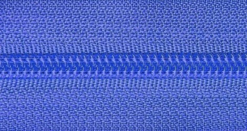  Молния спиральная(Витая) Т5 90 см №213 василёк, ( уп.50 шт.)  ТриКатушки