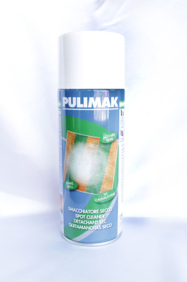 Спрей-пятновыводитель порошковый для тканей (упаковка 400мл) PULIMAK Siliconi