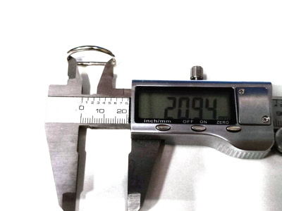  Полукольцо металлическое 20мм цв. Золото  (фас.100/500/1000шт.)  ТриКатушки