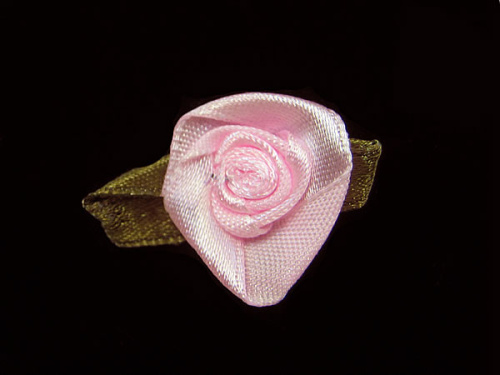  021 F пришивной элемент (упаковка 100 штук) розовый  ТриКатушки