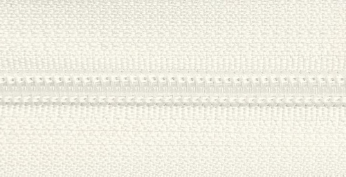  Молния потайная Т3 60 см №102 молочный, ( уп.50 шт.)  ТриКатушки