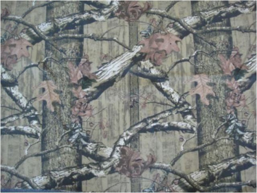  Ткань Т/С ТВИЛ 210-220г/м2 ОХОТА ш.150+-2 см. 65ПЭ/35ХЛ ВО C114 Дубовый лес  ТриКатушки