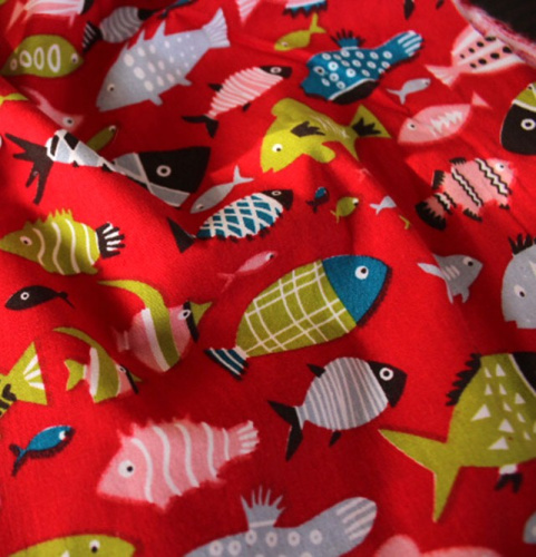  Поплин набивной 2039 цв.№332  ТриКатушки