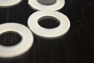  Пластиковые кольца (усилители) под люверс №2 и №3 (5000 шт.)  ТриКатушки