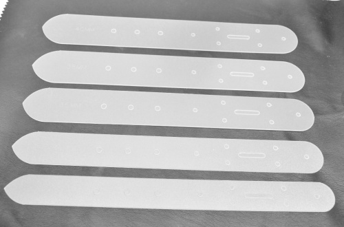  Лекало ременное акриловое ш. 35мм ProKnopka  ТриКатушки