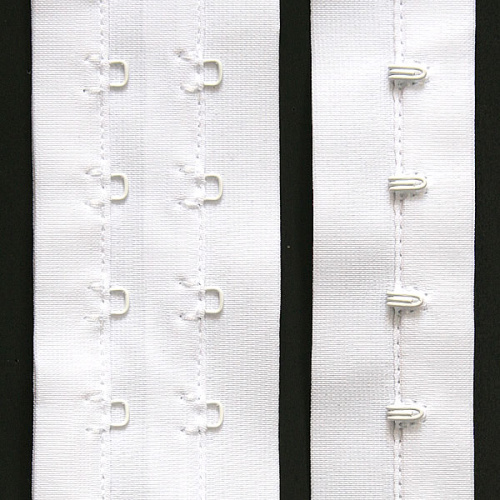  Крючки на ленте 2 ряда ширина 40мм белый (упаковка 50ярдов = 45,7метров)  ТриКатушки