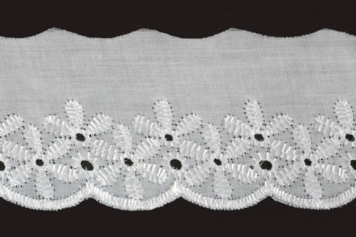  2077 цв.белый Шитье 2" 50мм (упаковка 15 ярдов = 13,7 метра)  ТриКатушки