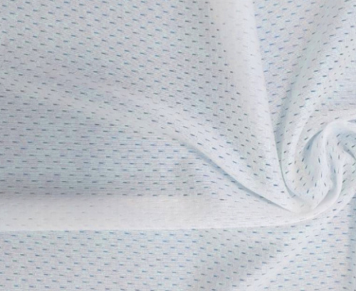  Ткань Сетка трикотажная (100 ПЭ, 110 гр/м2, ш. 1,5м) цв. Белый  ТриКатушки