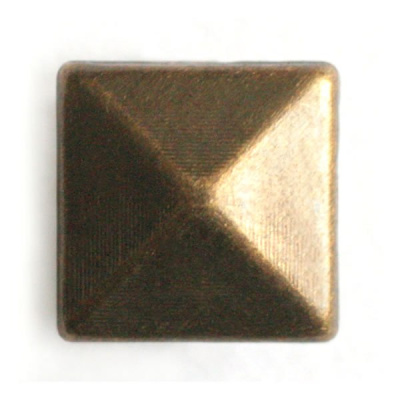  270-W оксид 5,5*5,5мм Украшение на шипах "клепка" металл (упаковка 10000 штук)  ТриКатушки