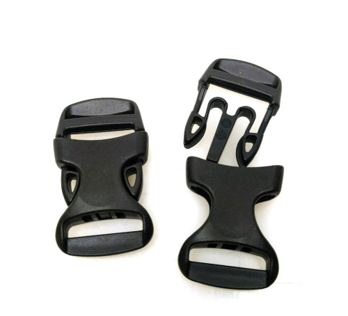  Фастекс (защелка-трезубец) Ф-25/6 (25мм) цв.Черный (уп.10 шт)  ТриКатушки