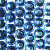 Стразы термоклеевые SS-10, D=2,6-2,8мм (упаковка 1440 штук) цв.9005 LIGHT SAPPHIRE