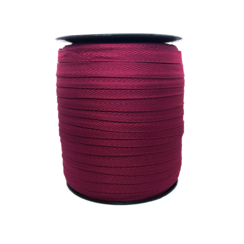  Лента киперная 10 мм. 100% п/э цв. 634/250 м Темно-розовый  ТриКатушки