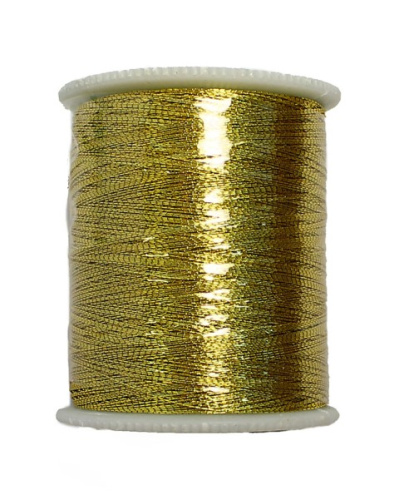  Нитки люрекс 0212-3303, 100м, золото (упаковка 12 штук)  ТриКатушки