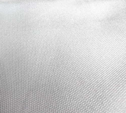  Ткань 1085 Рогожка костюмная, цв. 000 белый  ТриКатушки