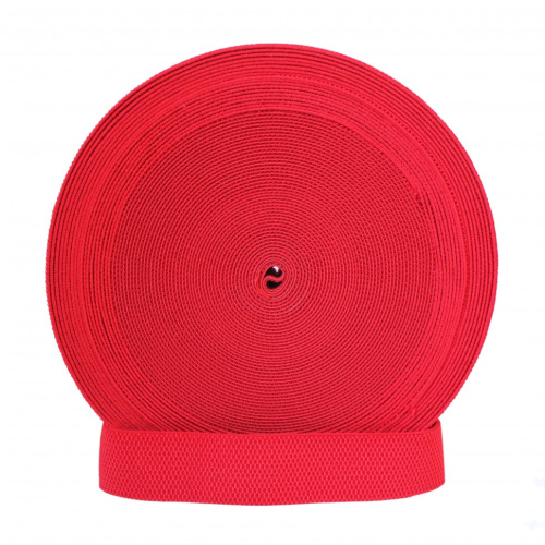  Резинка 62838 EkoflexТканая 40мм Support (25м) цвет красный №115  ТриКатушки