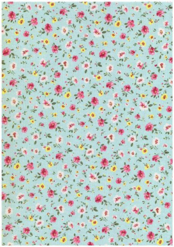  Ткань габардин принт арт.1010 цв.156  ТриКатушки