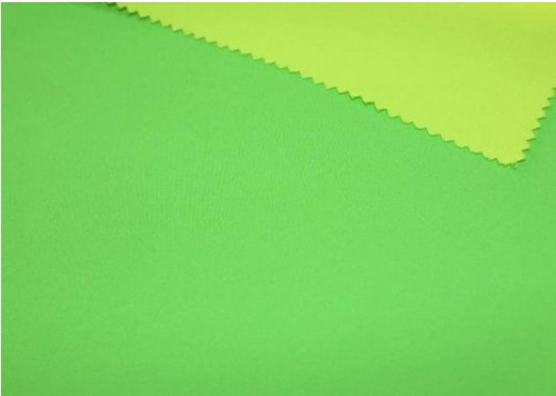  Ткань Габардин стрейч арт.1000А, ш.150см., 270 гр/мп., №633 цв. салатовый (люминисцентный)  ТриКатушки