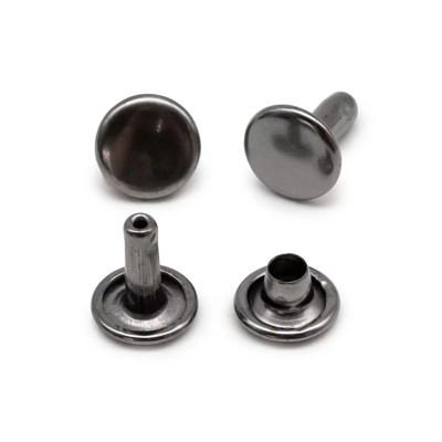  Хольнитен двухсторонний №33 (7 мм),(Нержавеющие ), Цв.Черный Никель (уп.50 шт) Proknopka  ТриКатушки