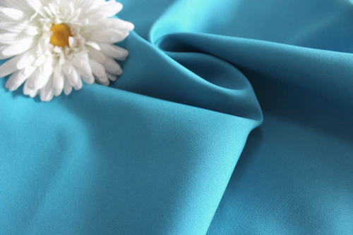  Ткань Габардин стрейч арт.1000 ,ш.150см., 270 гр/мп., №704 цв.голубой  ТриКатушки