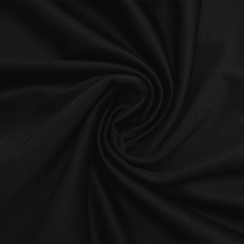  Ткань трикотаж Масло, цв. 322, черный  ТриКатушки