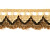 020-22KJ тесьма декоративная ширина 35мм (упаковка 20 ярдов = 18,3 метра)