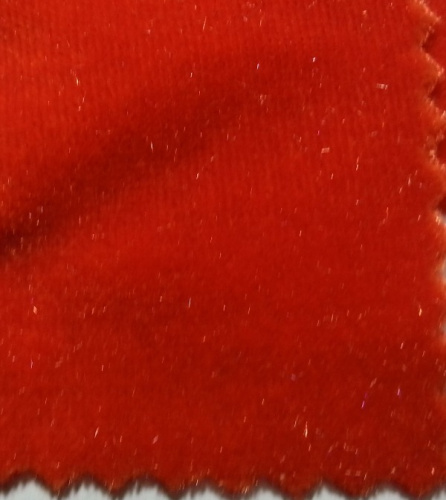  Ткань 3005 Бархат стрейч, ш.150см., №401а  ТриКатушки