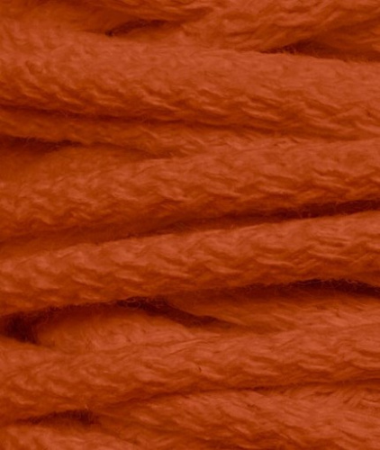  Шнур хлопчатобумажный круглый с наполнителем 5 мм (уп.100м) цв. 125 оранжевый  ТриКатушки