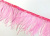  Перья на ленте цв. нежно-розовый/10м  ТриКатушки