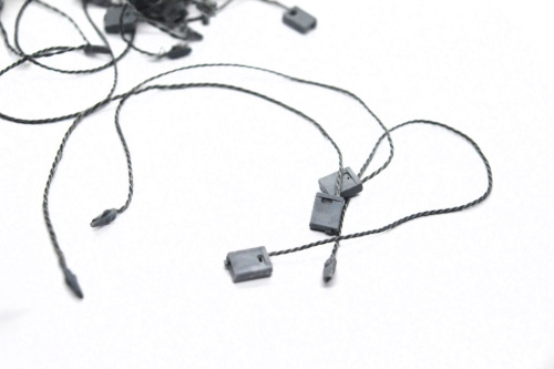  Микропломба (уп.1000шт.) 15см, цв. Графит  ТриКатушки